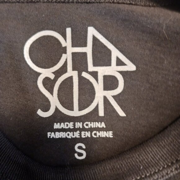 Chaser NWT "Lone Wolf" Small Graphic Short Sleeve Tee Brown, Orange, Cream, Gray - Picture 2 of 15